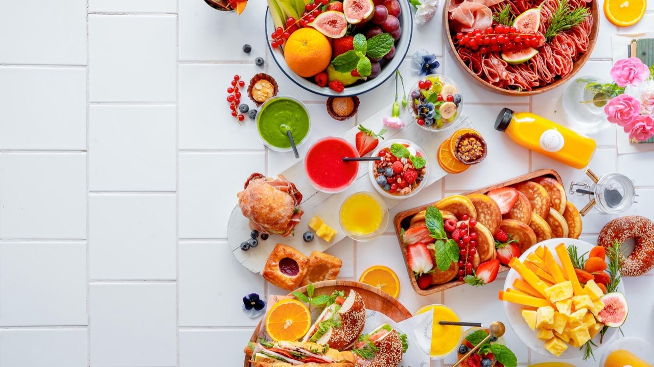 Food from the Monda kitchen