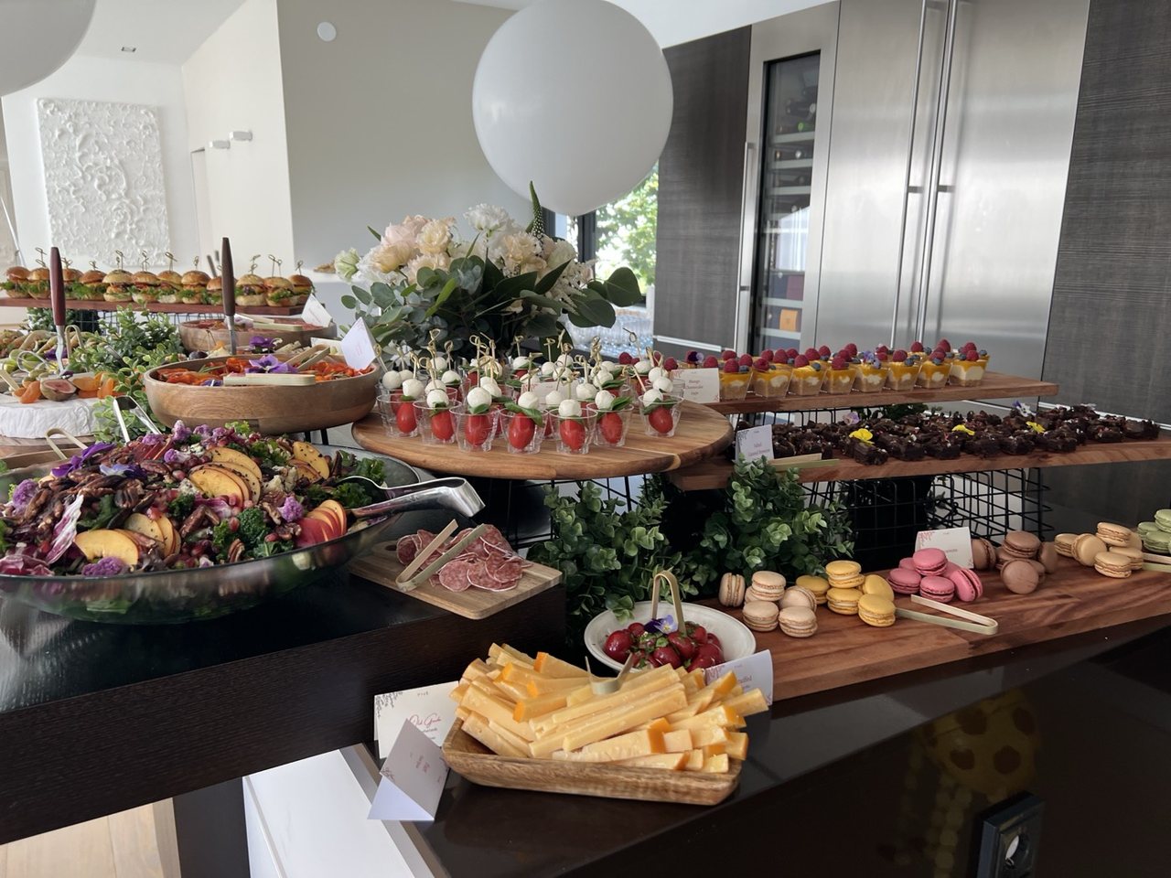 Food from the Monda kitchen