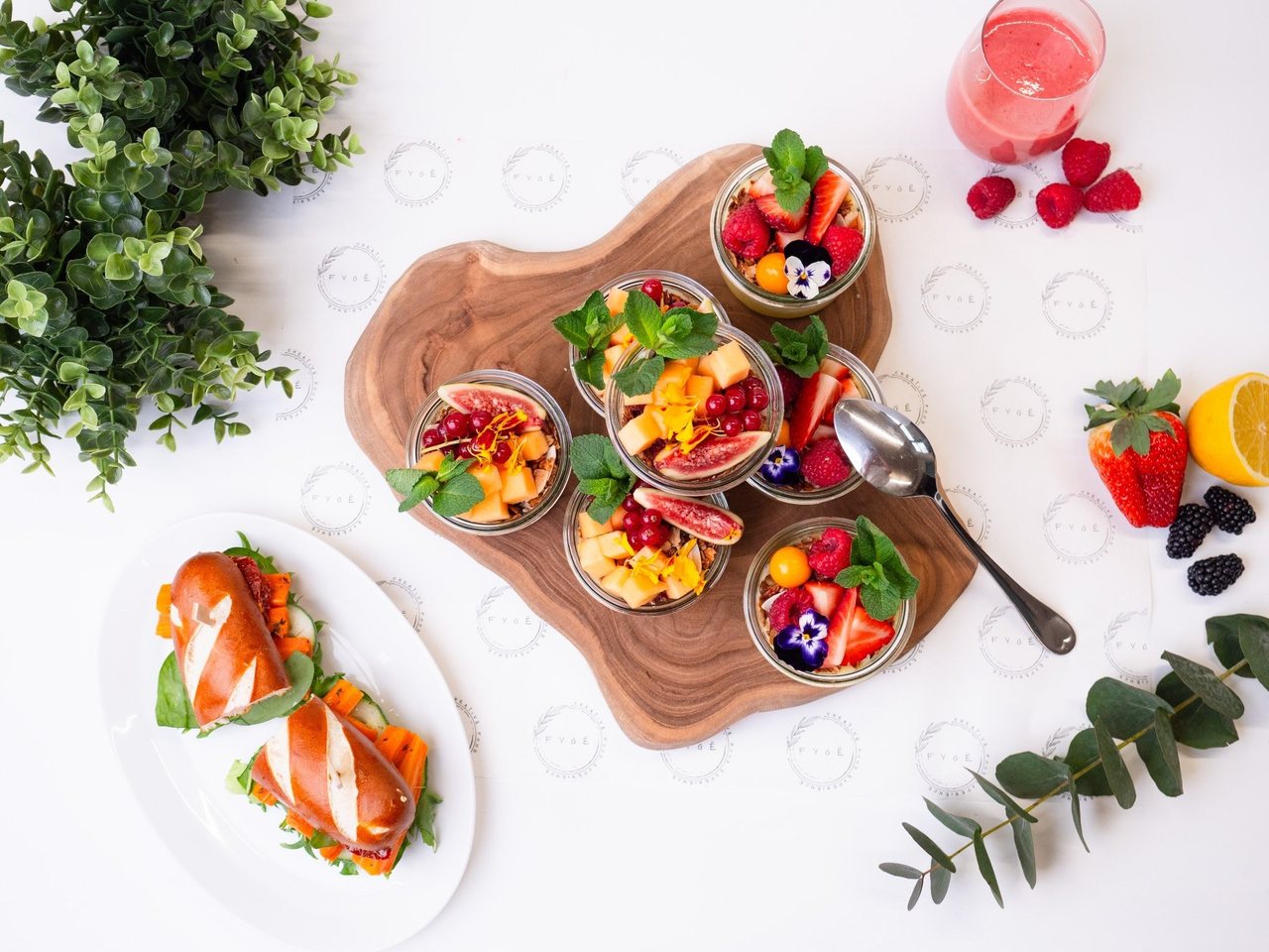 Food from the Monda kitchen