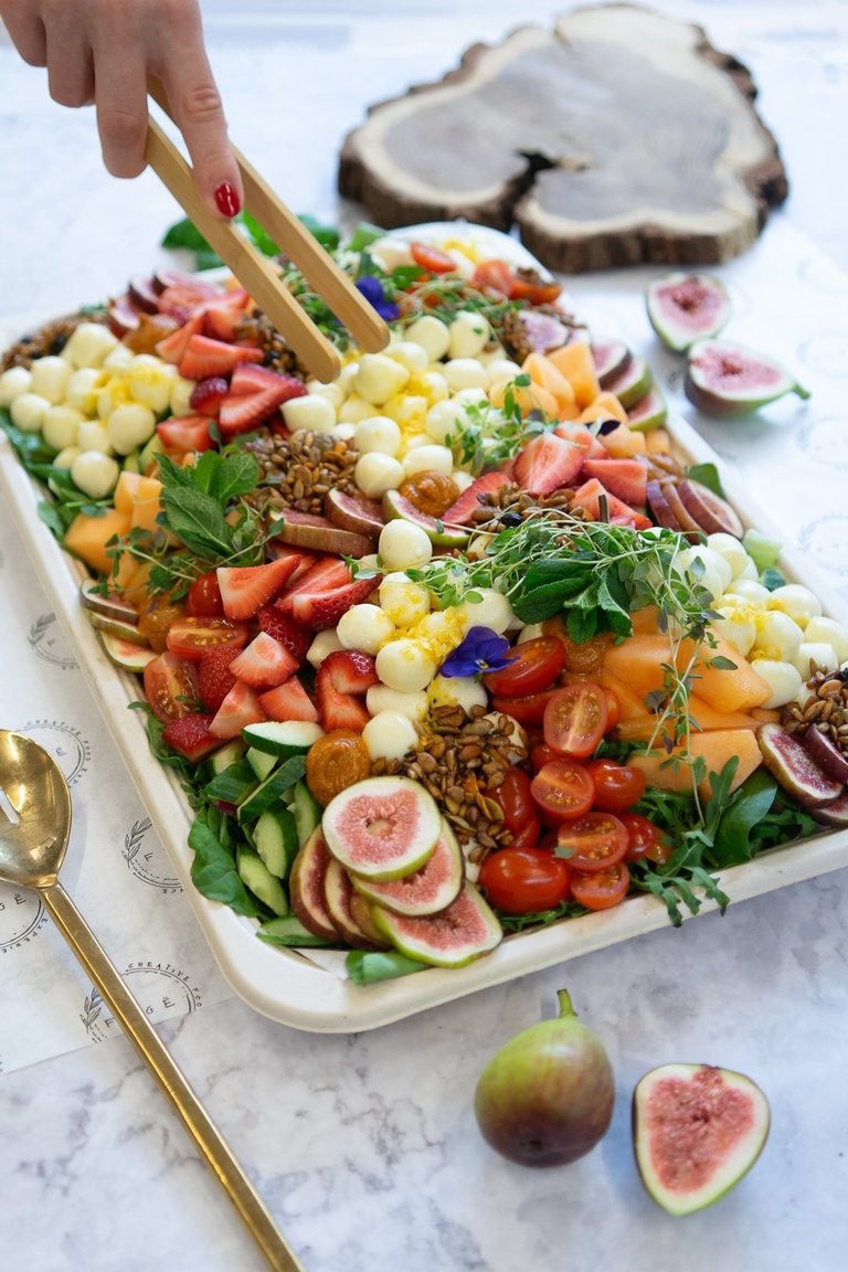 Food from the Monda kitchen